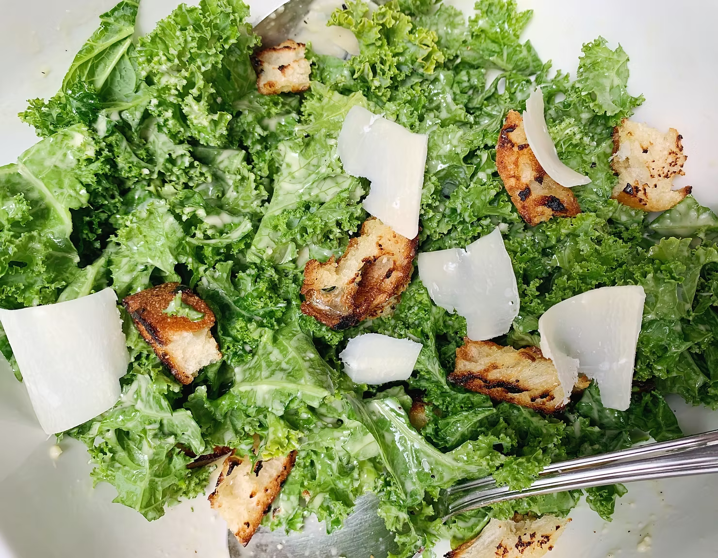 Kale Caesar Salad