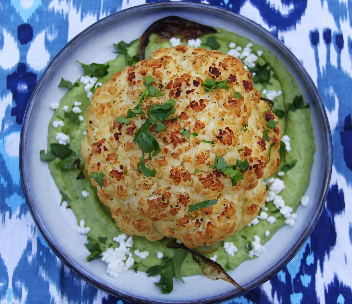 Whole Roasted Cauliflower