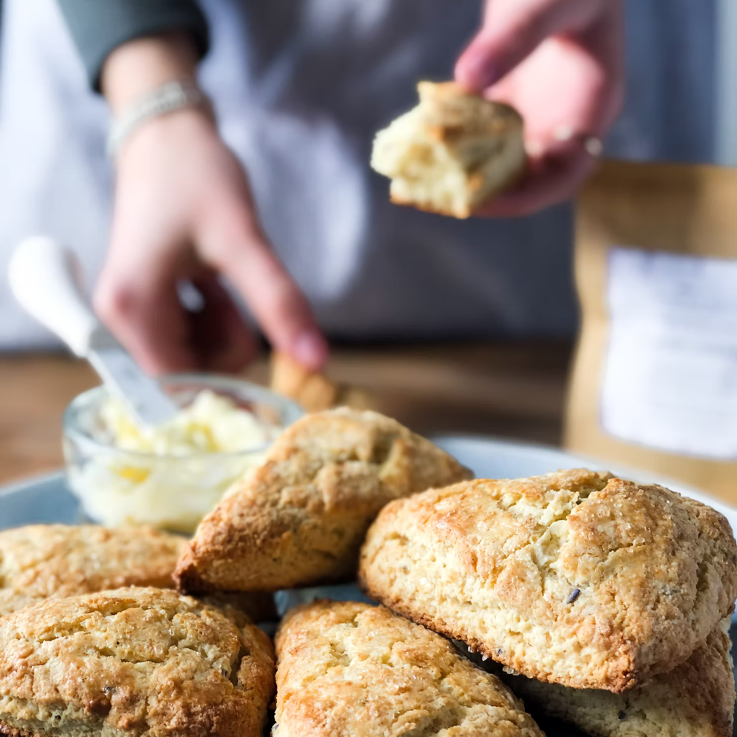 Lemon Lavender Scones
