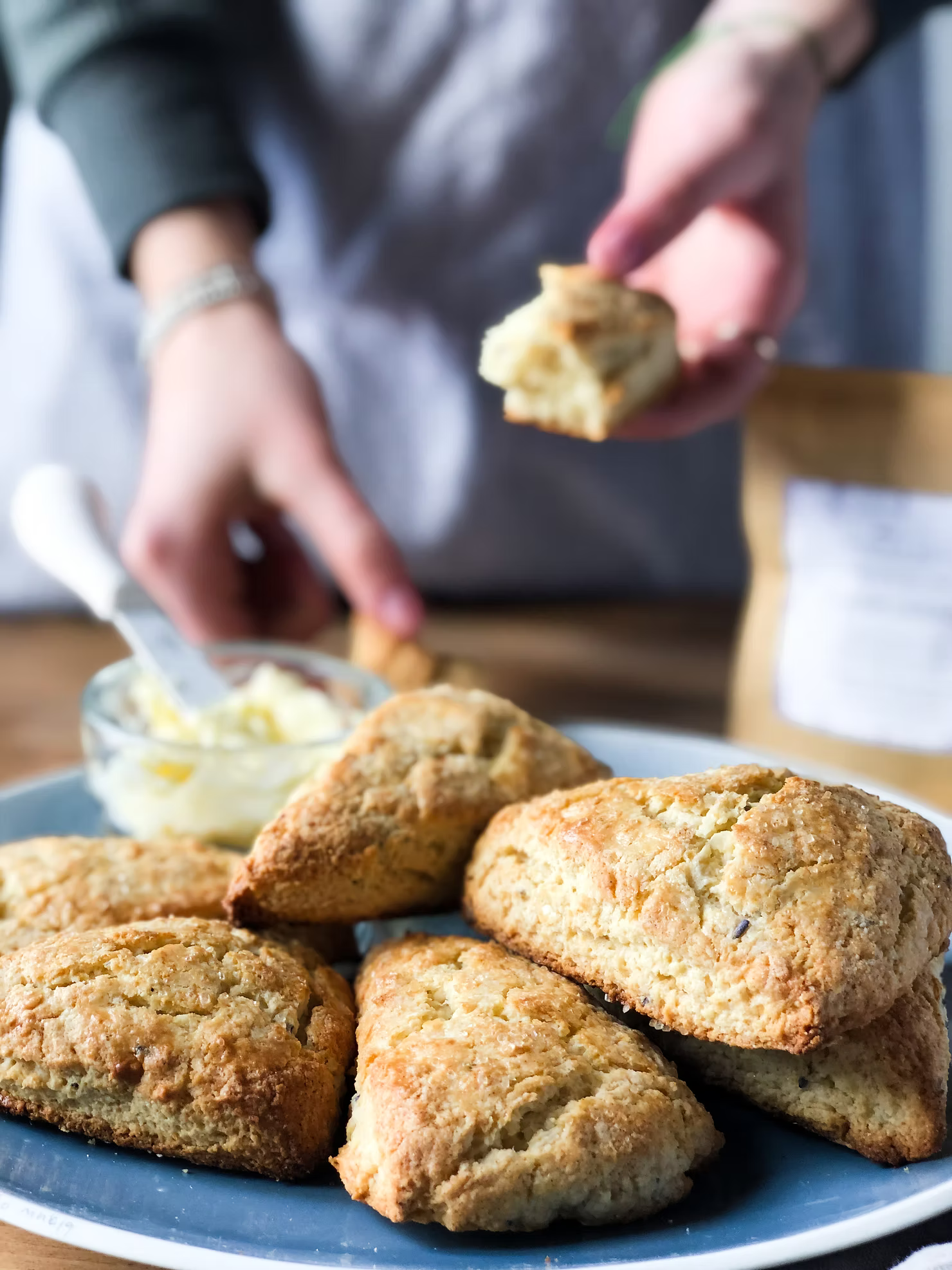 Lemon Lavender Scones
