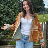 The Sara Wool Jacket- Auburn