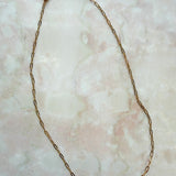 18K Gold Paperclip Chain Necklace