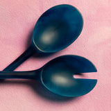 Resin Salad Servers - Blue Set