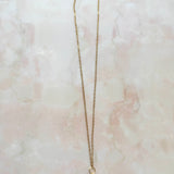18K Gold Coated Loop/Cable Chain Necklace 16''