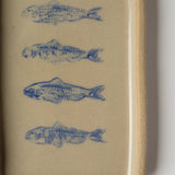 Blue Sardine Handmade Ceramic Tray
