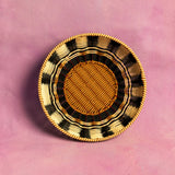 Maegen Woven Bowl - Black/Cream