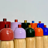 Salt & Pepper Grinder - Green & Gold: Large
