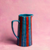 Light Blue & Red Jug
