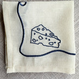 Apero Embroidered Cocktail Napkin Set
