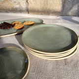 Glazed Luncheon Plate Set
