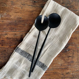 Natural Tea Towel with Fringe