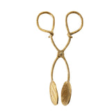 Brass Leaf Tongs