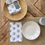 Grey Wish Napkin Set