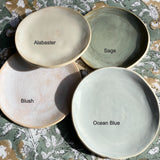 Glazed Oval Serving Tray