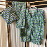 PJ, Green and Navy Vine