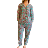 PJ, Turquoise and Coral