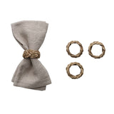 Seagrass Napkin Rings