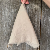 Linen Embroidered Hand Towels- Pine Tree Set