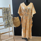 Peach Floral Coverup