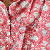 PJ, Dark Pink Floral