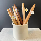 French Rolling Pin- Black Walnut