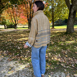 The Sara Wool Jacket- Fawn Heart