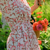 Jasmine Shirt Dress- Pink