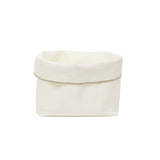 Linen Bread Basket, White