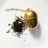 Gold Tea Strainer