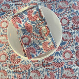Pink and Periwinkle Napkins