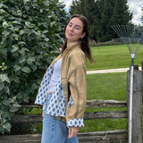 The Sara Wool Jacket- Fawn Heart