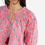 Margaux Blouse- Pink