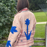 The Sara Wool Jacket- Rose Dust