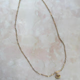18K Gold Paperclip Chain Necklace