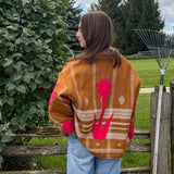 The Sara Wool Jacket- Auburn