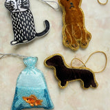 Beaded Charm- Goldfish
