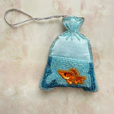 Beaded Charm- Goldfish