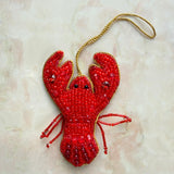Beaded Charm- Lobster