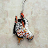 Embroidered Charm- Horse