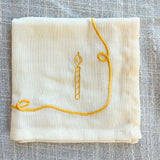 Wish Embroidered Cocktail Napkin Set
