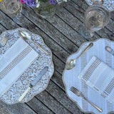 Beige Dash/Floral Placemat