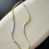 Pastel small beaded Necklace