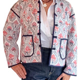Reversible Pink and Blue Jacket