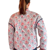 Reversible Pink and Blue Jacket