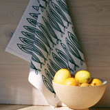 White Sardine Tea Towel