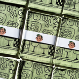 Sage Green Picnic Tea Towel