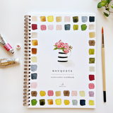 Bouquets Watercolour Workbook
