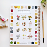 Bouquets Watercolour Workbook