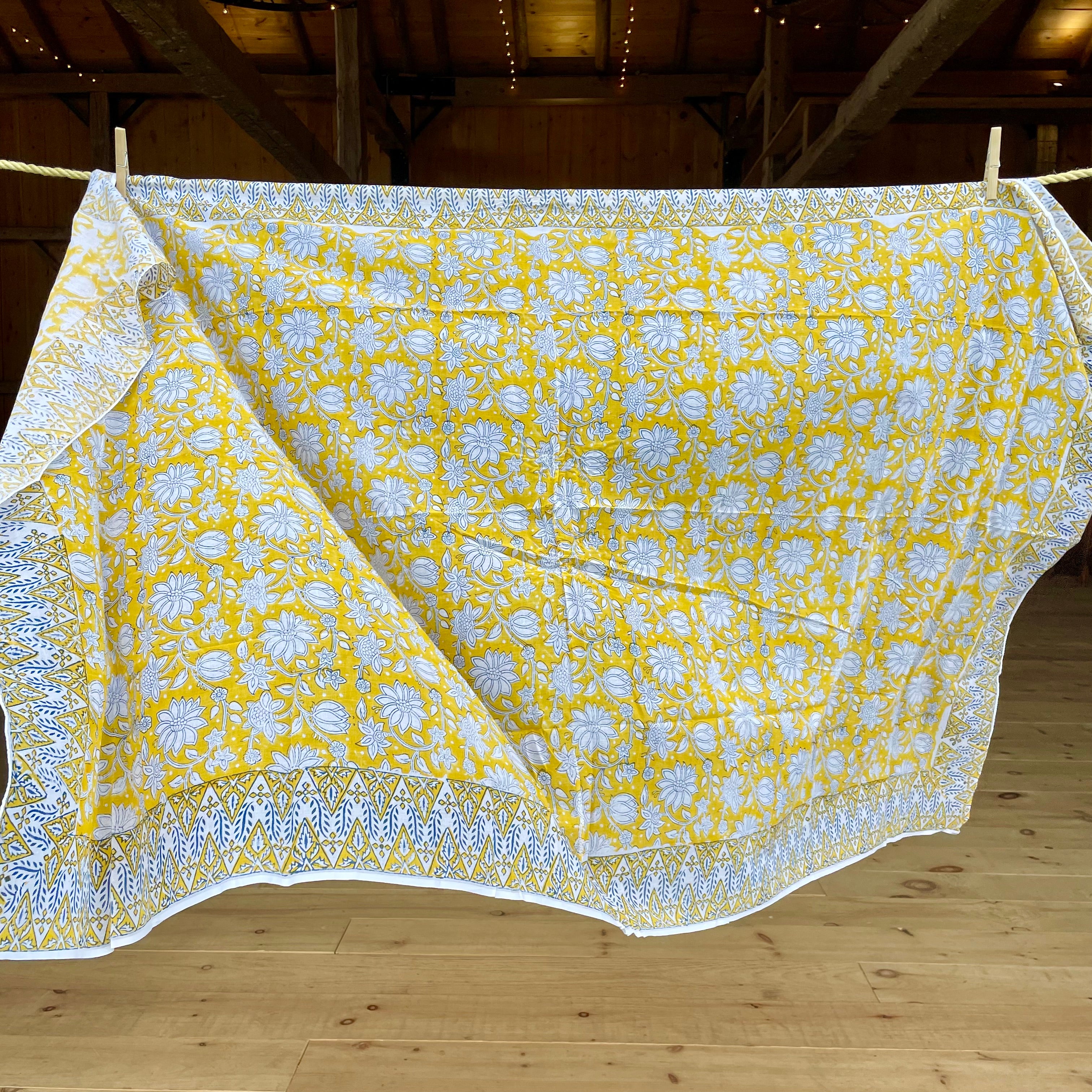 Hand Block Cotton Sarong