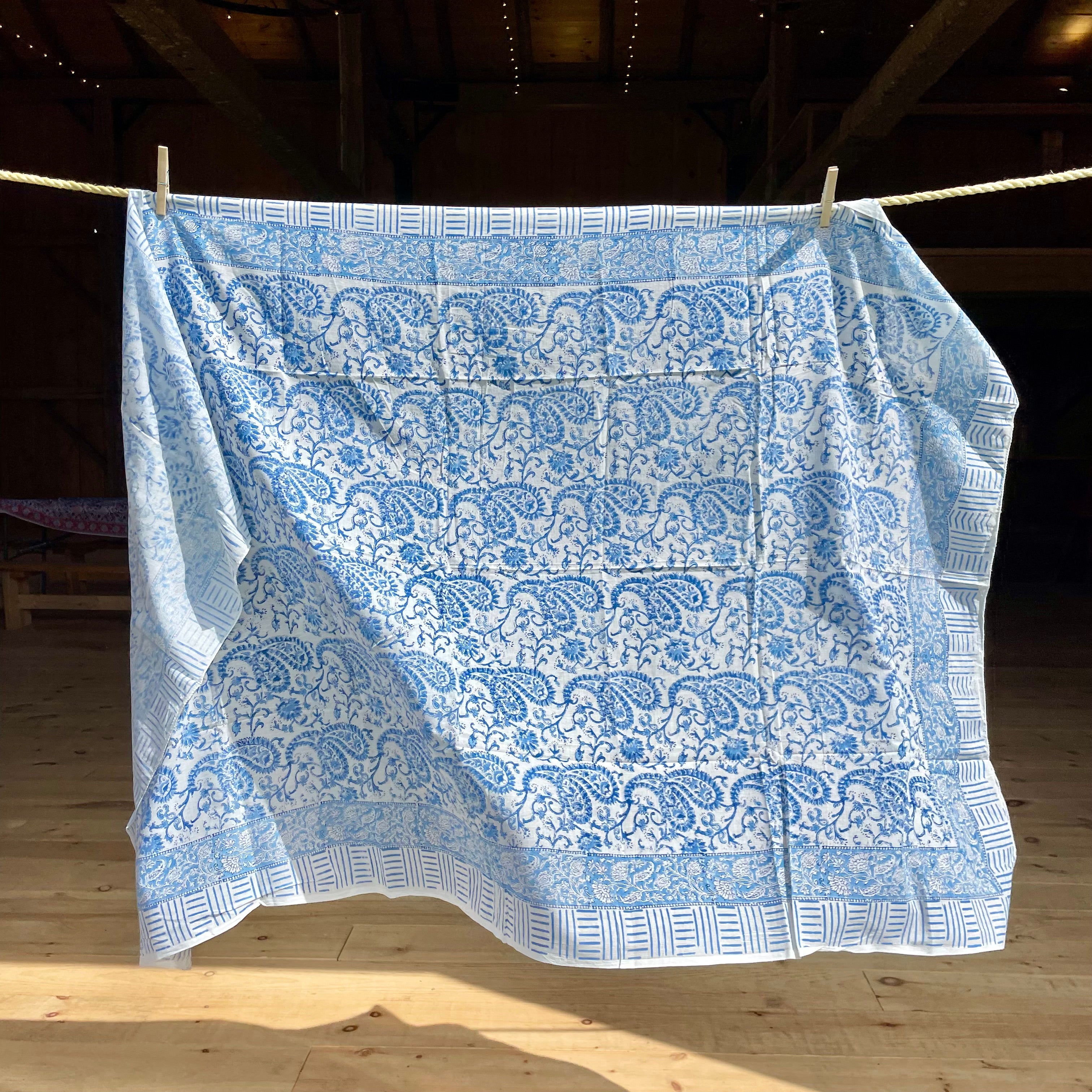 Hand Block Cotton Sarong